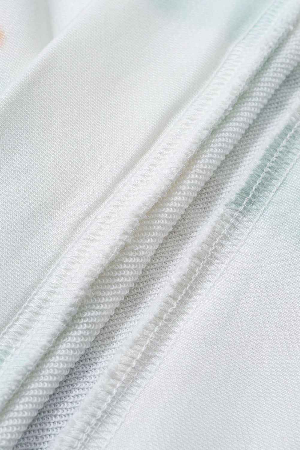 Multicolor Tie Dye Pattern Hoodie