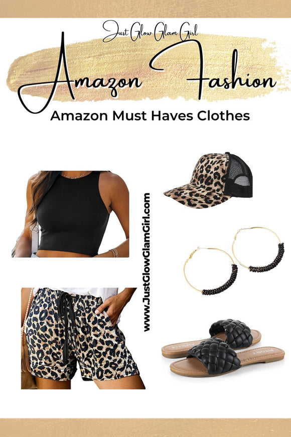 Leopard Print Shorts