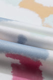 Multicolor Tie Dye Pattern Hoodie