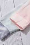 Multicolor Tie Dye Pattern Hoodie